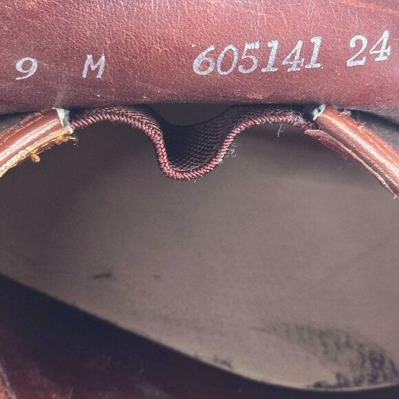 NEW Vintage Continentals Bally Swiss Dress Shoe 9 Brown Leather Loafer Old Stock main image 8